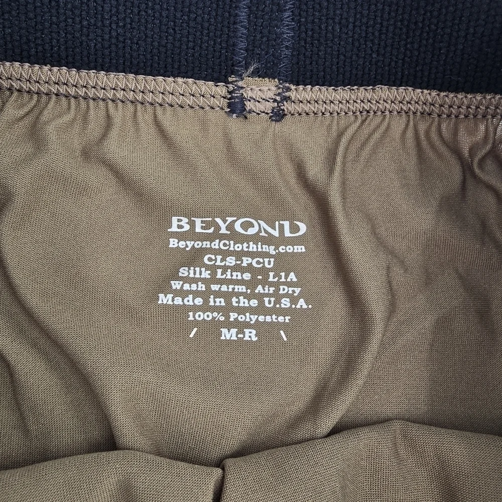 Beyond clothing olive green boxer shorts size medium R Silk Weight